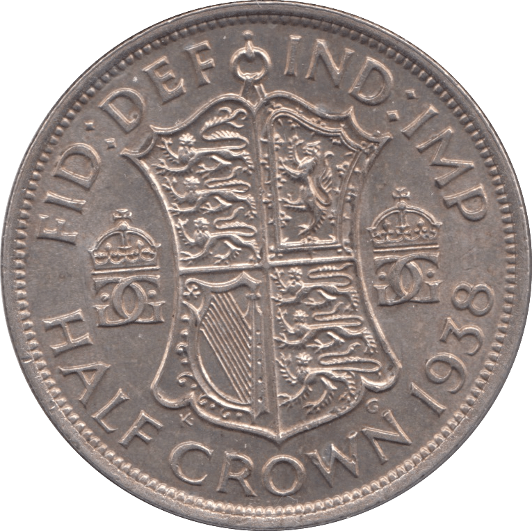 1938 HALFCROWN ( AUNC ) - Halfcrown - Cambridgeshire Coins