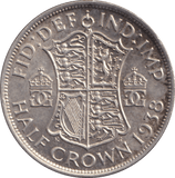 1938 HALFCROWN ( AUNC ) - WORLD COINS - Cambridgeshire Coins