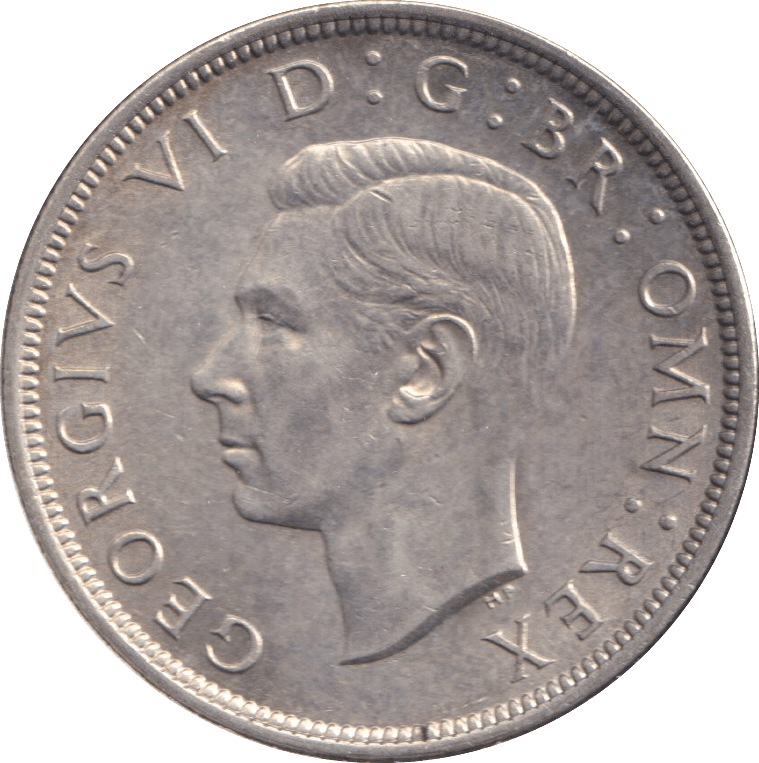 1938 HALFCROWN ( AUNC ) - WORLD COINS - Cambridgeshire Coins