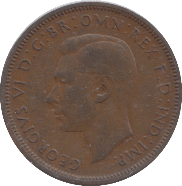1938 HALFPENNY ( VF ) - HALFPENNY - Cambridgeshire Coins