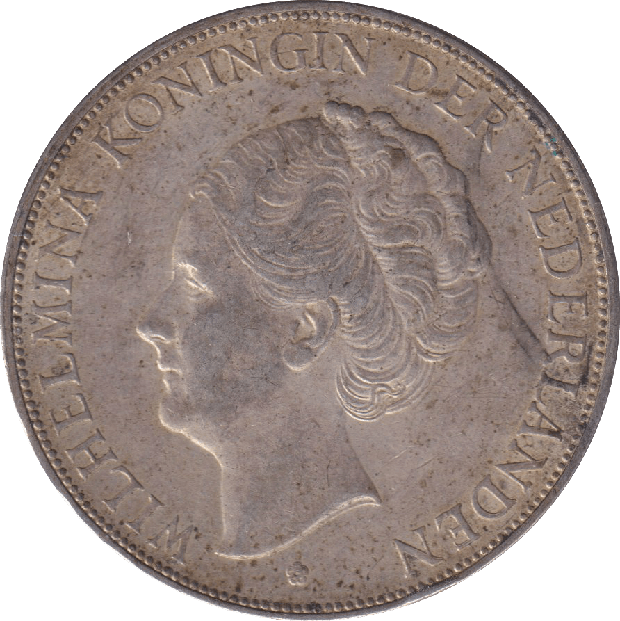 1938 NETHERLANDS 2 1/2 GULDEN - WORLD COINS - Cambridgeshire Coins