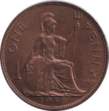 1938 PENNY ( AUNC ) - PENNY - Cambridgeshire Coins