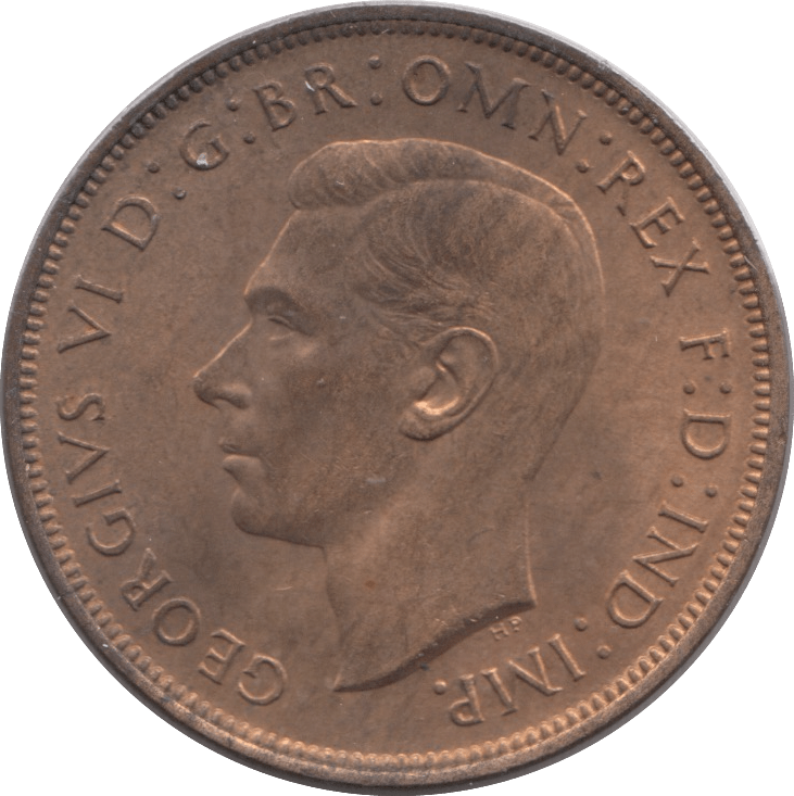 1938 PENNY ( UNC ) 3 A - PENNY - Cambridgeshire Coins