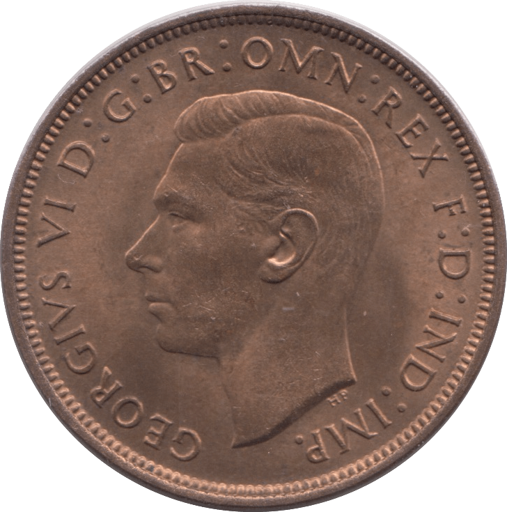 1938 PENNY ( UNC ) 5 A - PENNY - Cambridgeshire Coins
