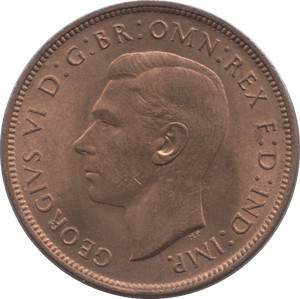 1938 PENNY ( UNC ) 7 A - PENNY - Cambridgeshire Coins
