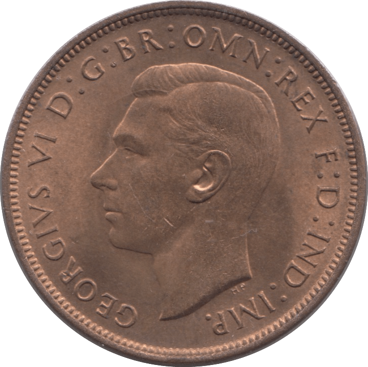 1938 PENNY ( UNC ) 7 A - PENNY - Cambridgeshire Coins