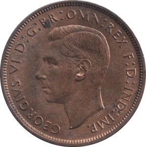 1938 PENNY ( UNC ) - PENNY - Cambridgeshire Coins