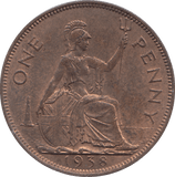 1938 PENNY ( UNC ) - PENNY - Cambridgeshire Coins