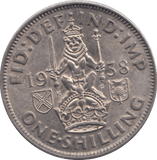 1938 SCOTTISH SHILLING ( UNC ) - SHILLING - Cambridgeshire Coins