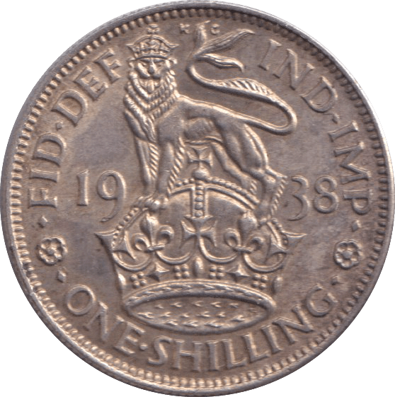1938 SHILLING ( AUNC ) E - SHILLING - Cambridgeshire Coins