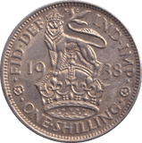 1938 SHILLING ( AUNC ) E - SHILLING - Cambridgeshire Coins