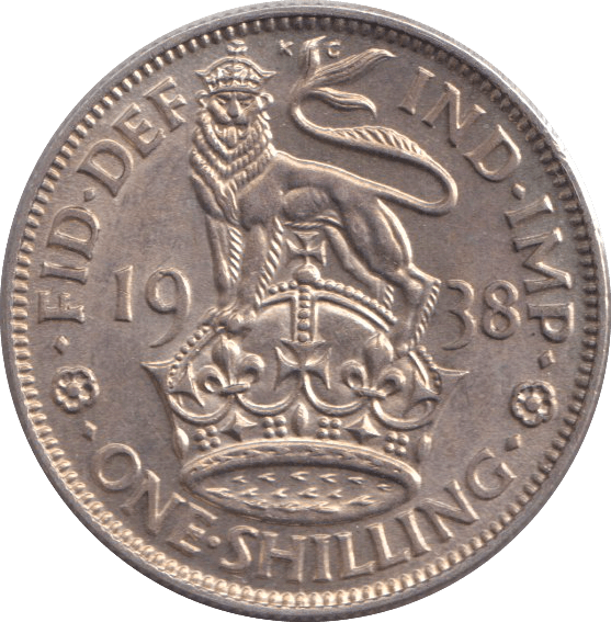 1938 SHILLING ( AUNC ) - SHILLING - Cambridgeshire Coins