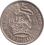 1938 SHILLING ( AUNC ) - SHILLING - Cambridgeshire Coins