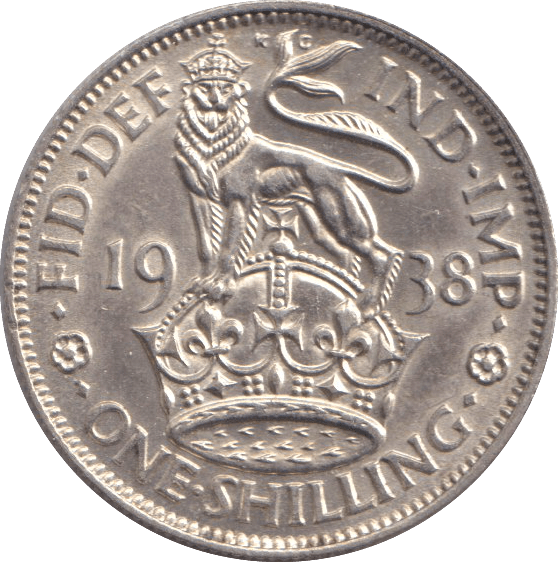 1938 SHILLING ( AUNC ) - SHILLING - Cambridgeshire Coins