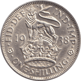 1938 SHILLING ( AUNC ) - SHILLING - Cambridgeshire Coins