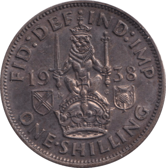 1938 SHILLING ( AUNC ) S - SHILLING - Cambridgeshire Coins