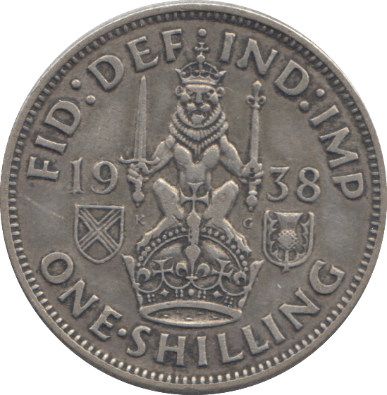 1938 SHILLING ( EF ) - SHILLING - Cambridgeshire Coins