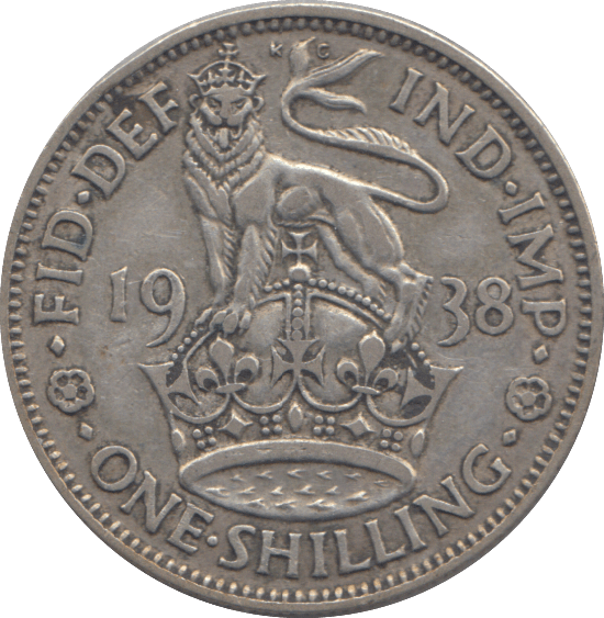 1938 SHILLING ( GVF ) - SHILLING - Cambridgeshire Coins