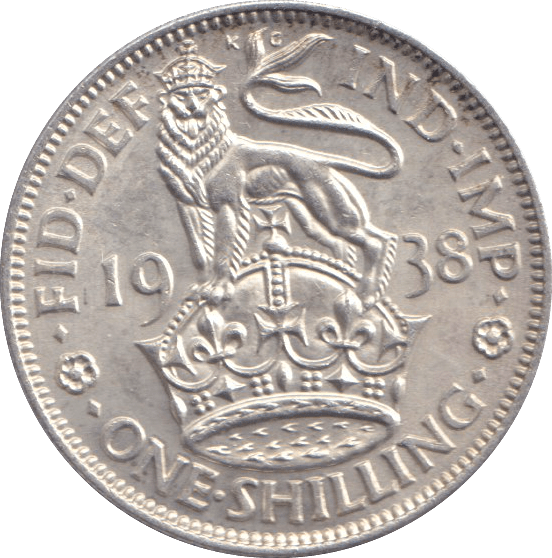 1938 SHILLING ( UNC ) ENGLISH - SHILLING - Cambridgeshire Coins