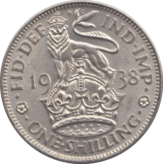 1938 SHILLING ( UNC ) - SHILLING - Cambridgeshire Coins