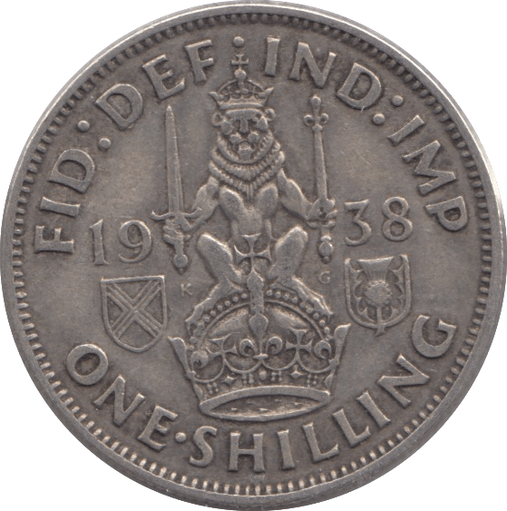 1938 SHILLING ( VF ) SCOTLAND - Shilling - Cambridgeshire Coins