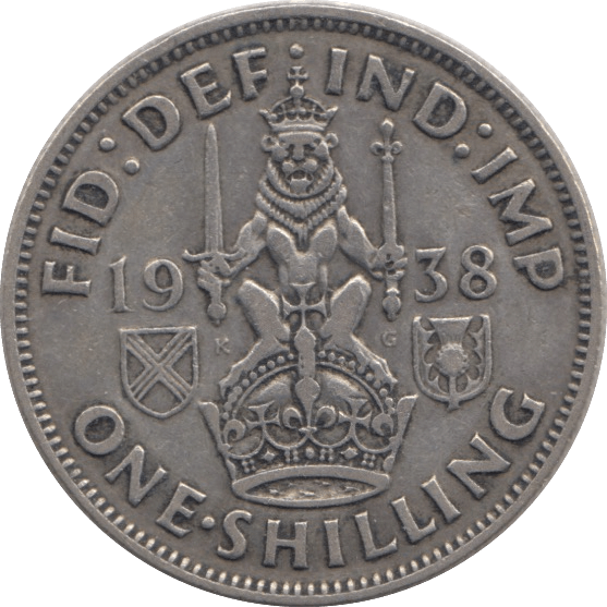 1938 SHILLING ( VF ) SCOT - Shilling - Cambridgeshire Coins