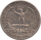 1938 SILVER EAGLE LIBERTY QUATER DOLLAR USA - SILVER WORLD COINS - Cambridgeshire Coins