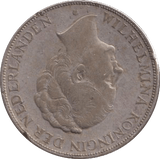 1938 SILVER NETHERLANDS 2 1/2 GULDEN - SILVER WORLD COINS - Cambridgeshire Coins
