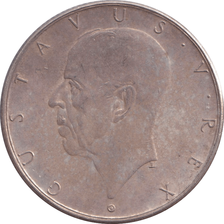 1938 SILVER TWO KRONER SWEDEN - WORLD COINS - Cambridgeshire Coins