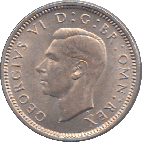 1938 SIXPENCE ( UNC ) - SIXPENCE - Cambridgeshire Coins