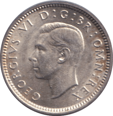 1938 THREEPENCE ( BU ) - THREEPENCE - Cambridgeshire Coins