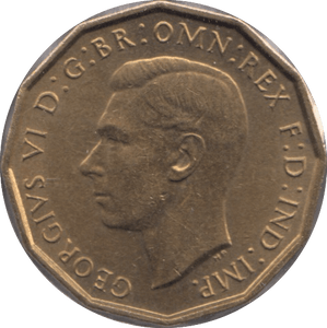 1938 THREEPENCE ( BU ) - Threepence - Cambridgeshire Coins