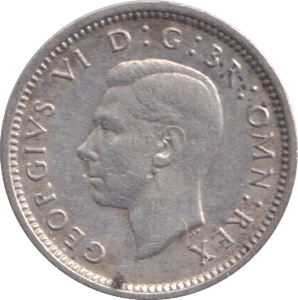 1938 THREEPENCE ( EF ) - THREEPENCE - Cambridgeshire Coins