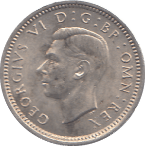 1938 THREEPENCE ( UNC ) - THREEPENCE - Cambridgeshire Coins