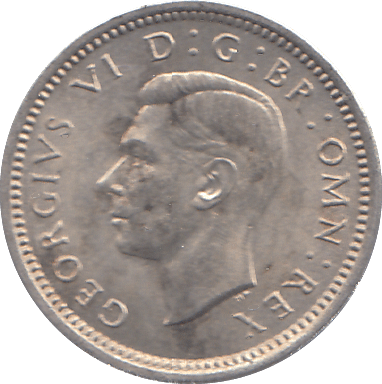 1938 THREEPENCE ( UNC ) - THREEPENCE - Cambridgeshire Coins