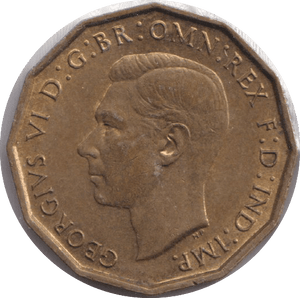 1938 THREEPENCE ( UNC ) - THREEPENCE - Cambridgeshire Coins