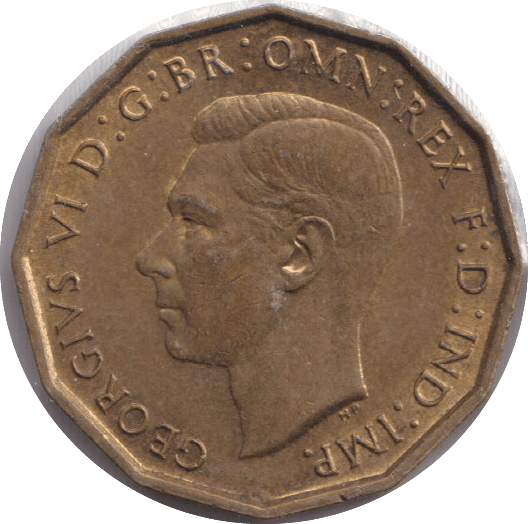 1938 THREEPENCE ( UNC ) - THREEPENCE - Cambridgeshire Coins