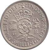1938 TWO SHILLING ( EF ) - FLORIN - Cambridgeshire Coins