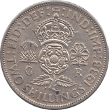 1938 TWO SHILLINGS ( EF ) - TWO SHILLINGS - Cambridgeshire Coins