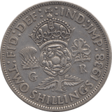 1938 TWO SHILLINGS ( VF ) - FLORIN - Cambridgeshire Coins