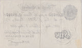1938 WHITE FIVE POUND NOTE MAY 7TH LONDON BANK OF ENGLAND PEPPPATT W£5 - 22 - £5 BANKNOTES WHITE - Cambridgeshire Coins