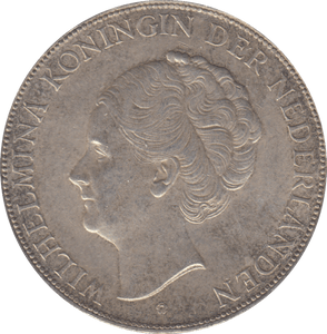 1939 2 1/2 GULDEN NETHERLANDS - WORLD COINS - Cambridgeshire Coins