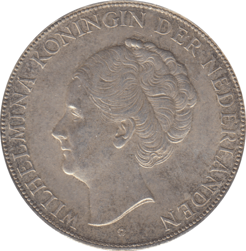 1939 2 1/2 GULDEN NETHERLANDS - WORLD COINS - Cambridgeshire Coins