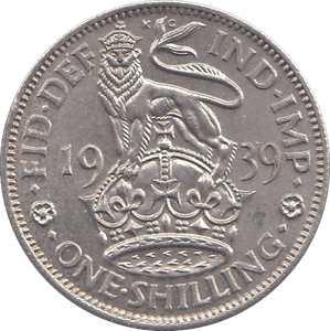 1939 ENGLISH SHILLING ( UNC ) - SHILLING - Cambridgeshire Coins