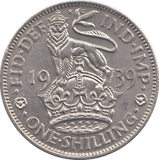 1939 ENGLISH SHILLING ( UNC ) - SHILLING - Cambridgeshire Coins