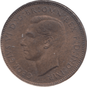 1939 FARTHING ( AUNC ) - Farthing - Cambridgeshire Coins