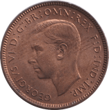 1939 FARTHING ( UNC ) - FARTHING - Cambridgeshire Coins