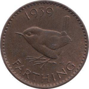 1939 FARTHING ( UNC ) - Farthing - Cambridgeshire Coins