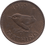 1939 FARTHING ( UNC ) - Farthing - Cambridgeshire Coins