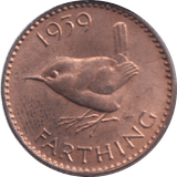 1939 FARTHING ( UNC ) - WORLD COINS - Cambridgeshire Coins